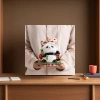 Panda Piggy Bank 2025 Office Desk small Decorative item, cute, soothing, mood-stabilizing handicraft gift decoration Application Scenario